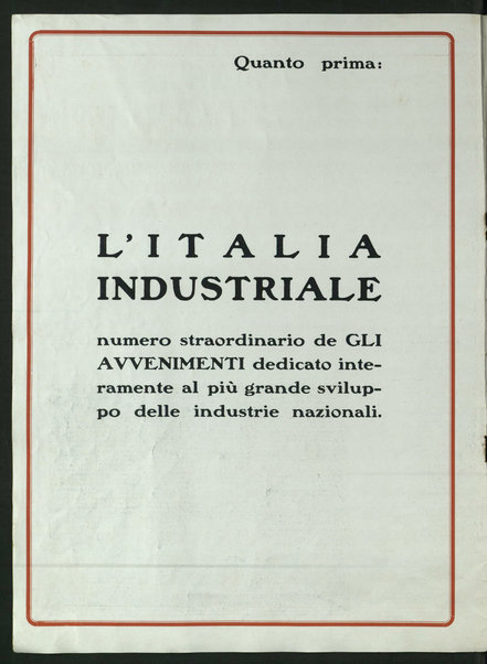 Gli avvenimenti : giornale settimanale illustrato di otto pagine a colori e in gran formato